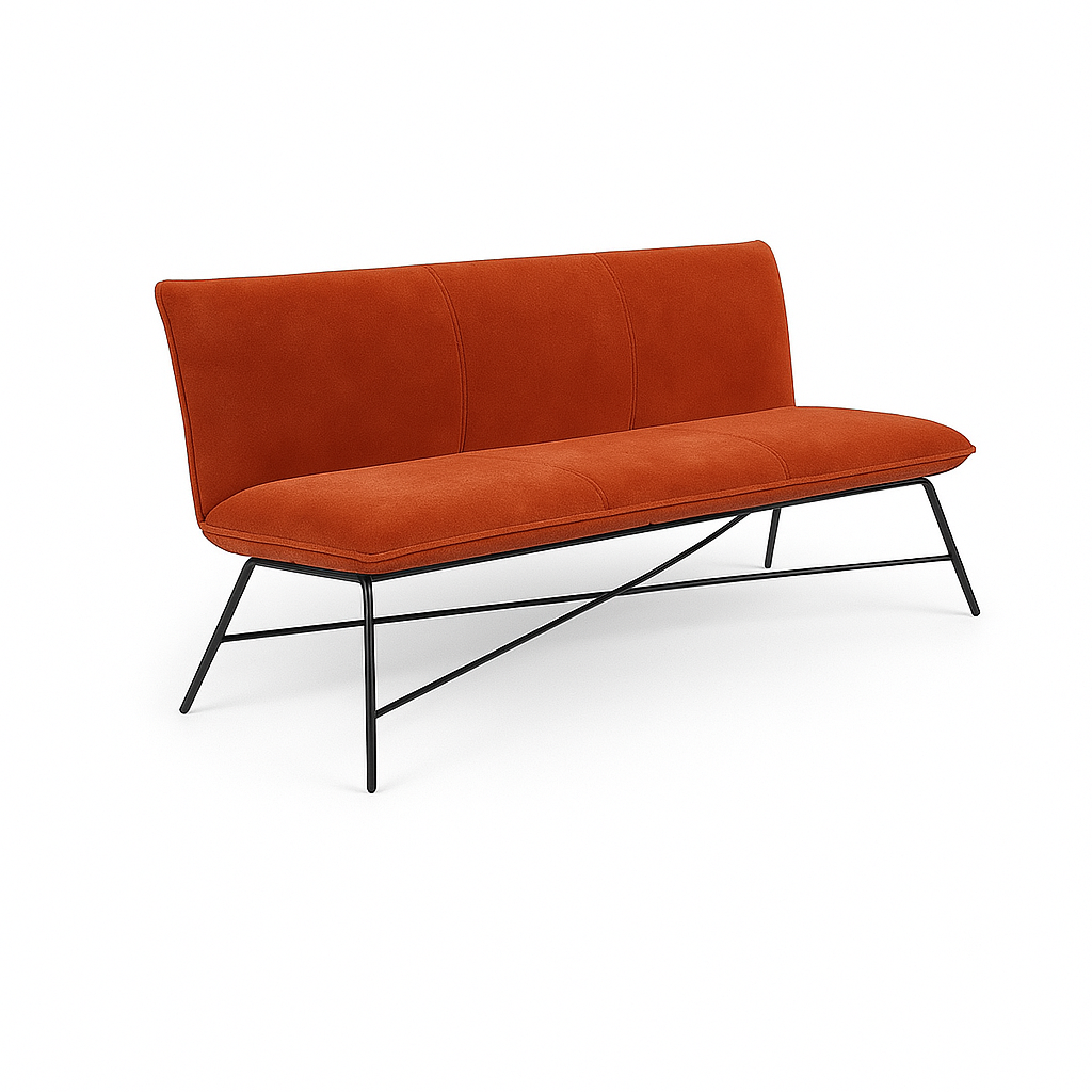 Bancheta catifea FLIP culoare ROSCAT
