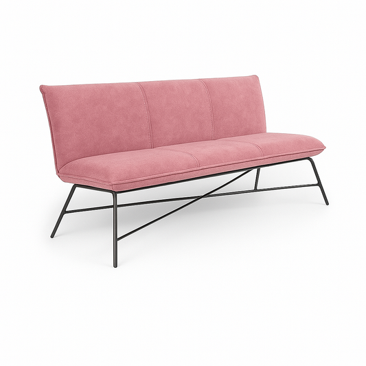 Bancheta catifea FLIP culoare ROZ