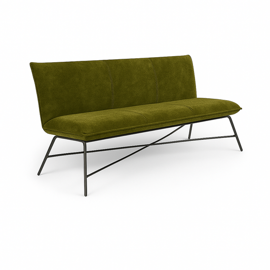 Bancheta catifea FLIP culoare VERDE