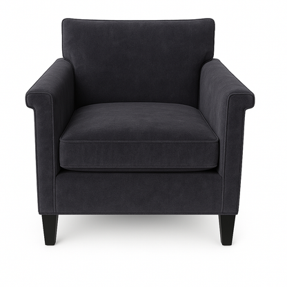 Fotoliu catifea GRI | model ESTE