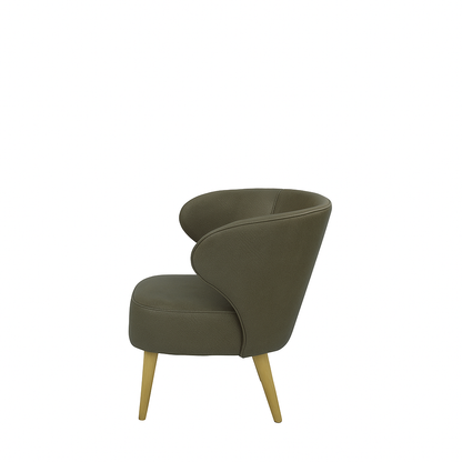 Fotoliu piele BEJ | model CAPRICE