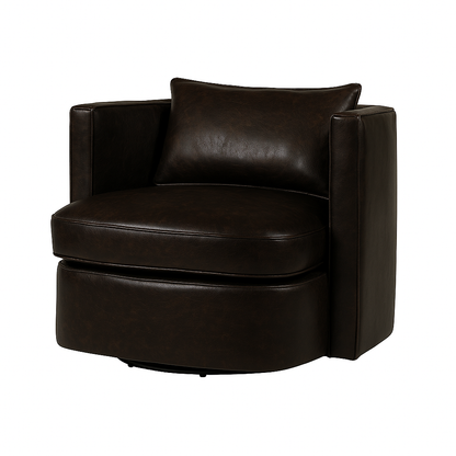 Fotoliu piele MARO INCHIS | model DAVIDE