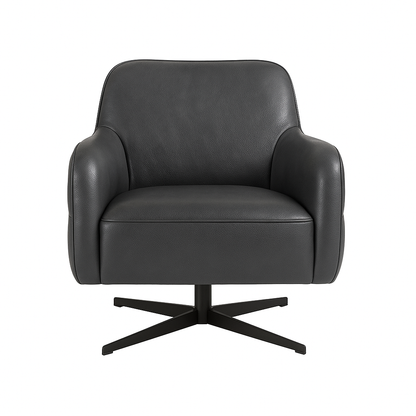 Fotoliu piele ANTRACIT | model RICO