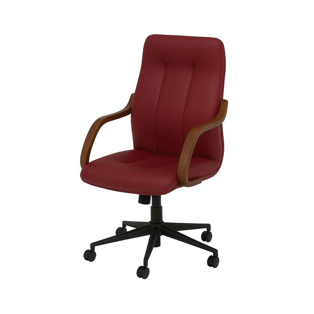 Scaun birou piele ROSIE | model OVO