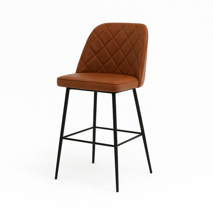 Scaun bar piele naturala ROSIE | model FOX