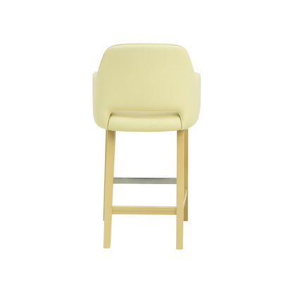 Scaun bar piele VERDE | model APRIL