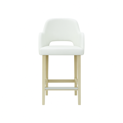 Scaun bar piele naturala | model APRIL