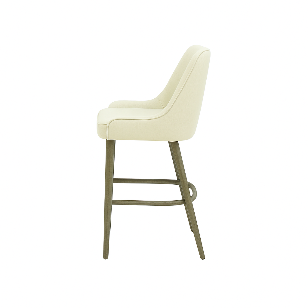 Scaun bar piele ROSIE | model GINA