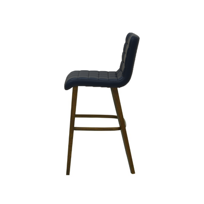 Scaun bar piele naturala MARO | model RIGA