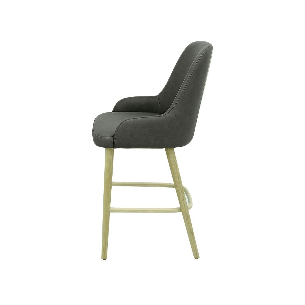 Scaun bar piele ALBA | model ROCCO