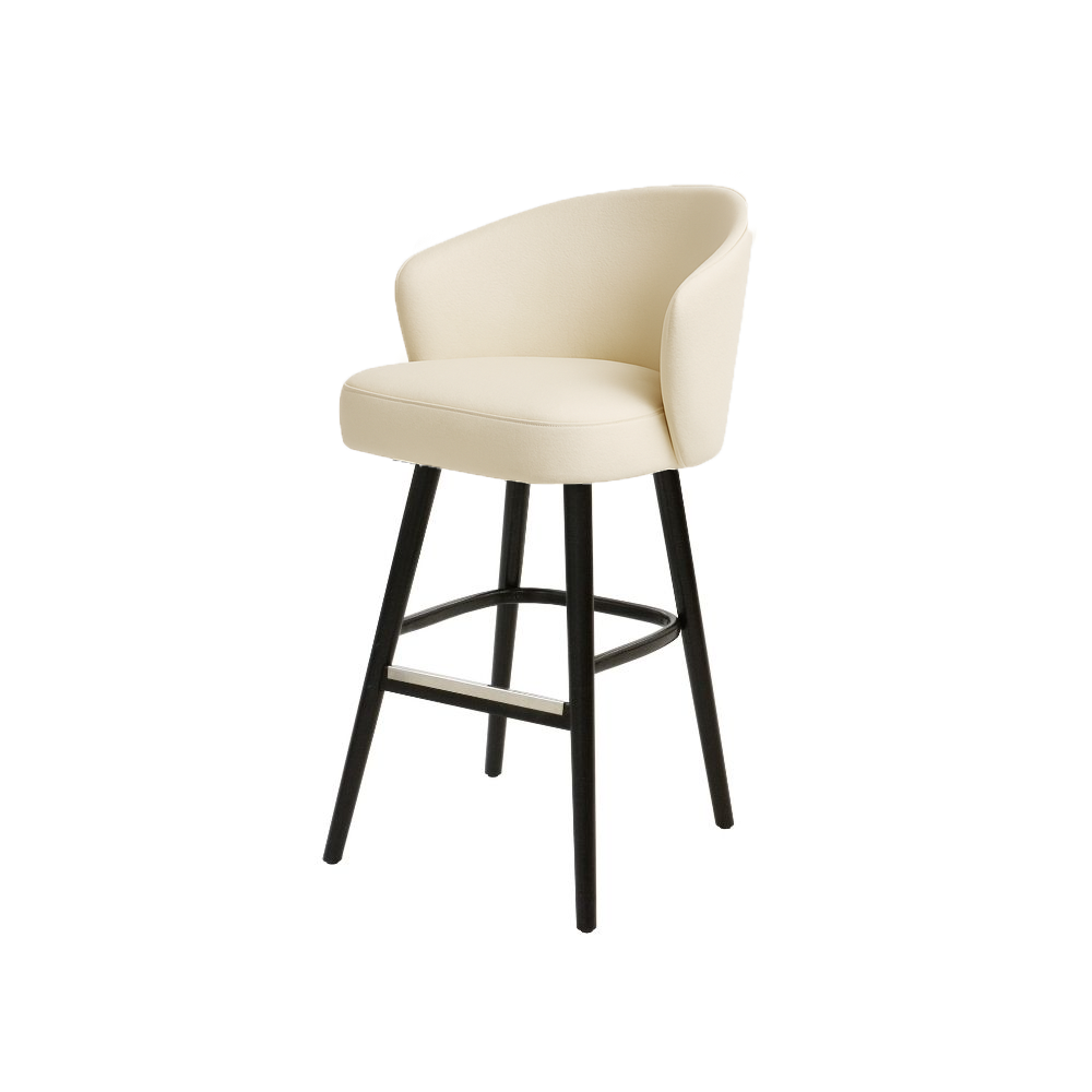 Scaun bar piele naturala | model BRUNO