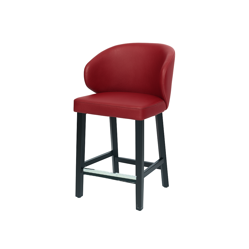 Scaun bar piele naturala ALBA | model CAPRICE