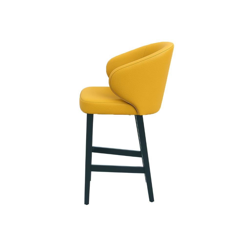 Scaun bar piele naturala MARO | model CAPRICE