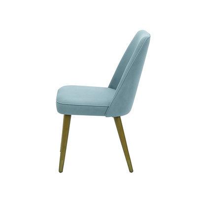 Scaun catifea ALBASTRA | model JONY