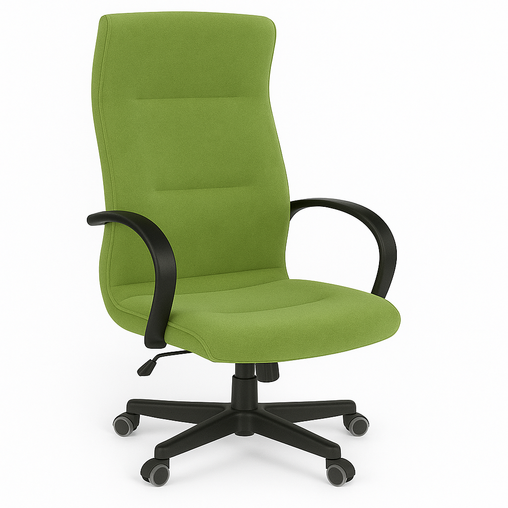 Scaun ergonomic catifea VERDE | model OMEGA P