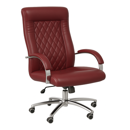 Scaun ergonomic piele ROSIE | model DONALD P