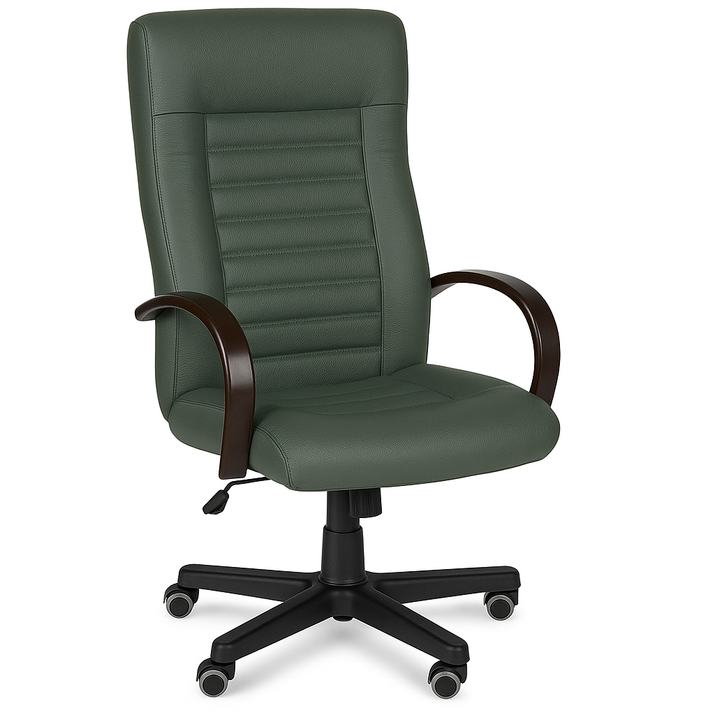 Scaun birou piele VERDE | model DALIA P
