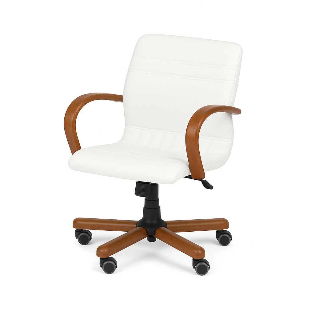 Scaun birou piele ALBA | model GOLD O