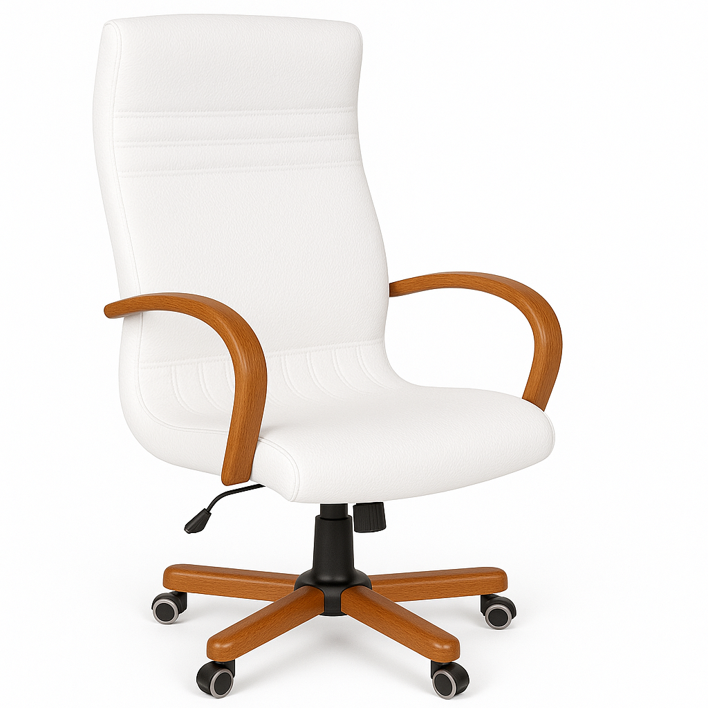 Scaun birou piele ALBA | model GOLD P