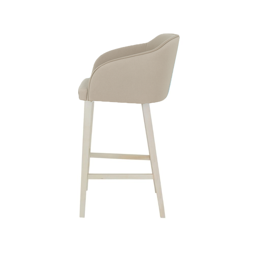 Scaun insula catifea BEJ | model CROCO