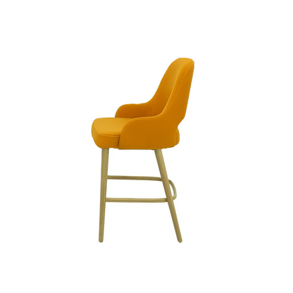 Scaun insula catifea ROZ | model HUGO