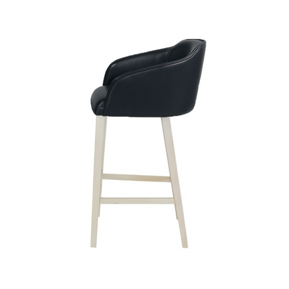 Scaun bar piele naturala | model CROCO