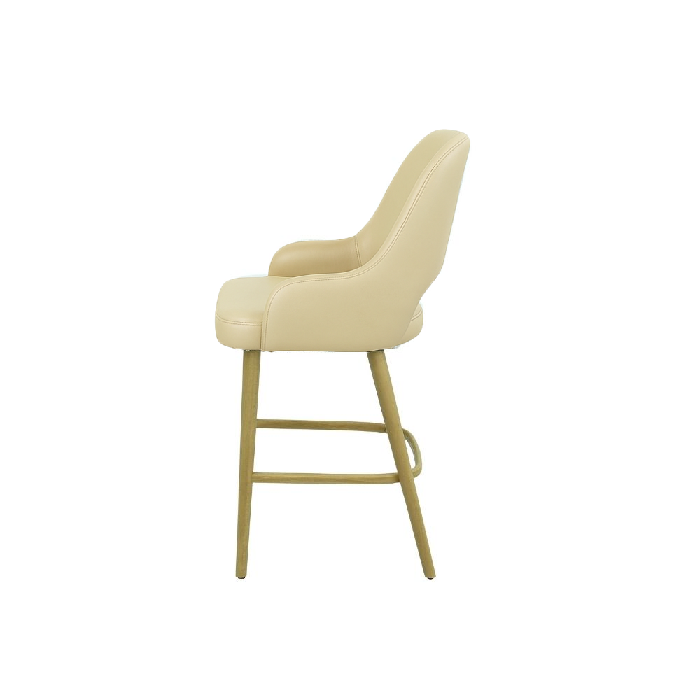 Scaun bar piele naturala | model HUGO