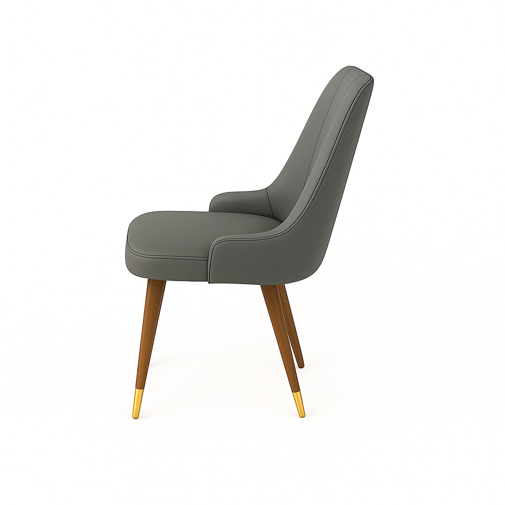 Scaun piele GALBENA | model MIRAY