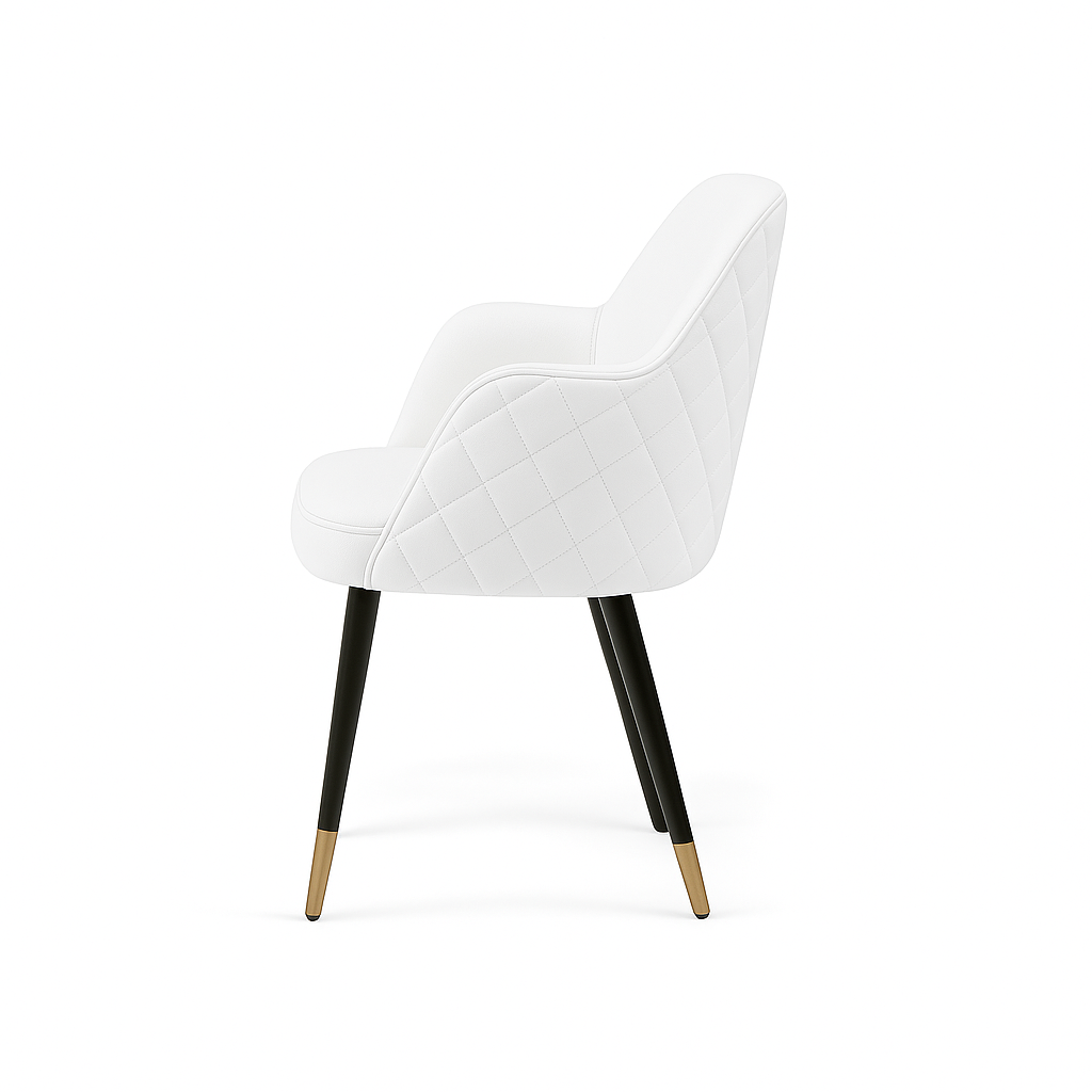 Scaun piele GALBENA | model PINO X