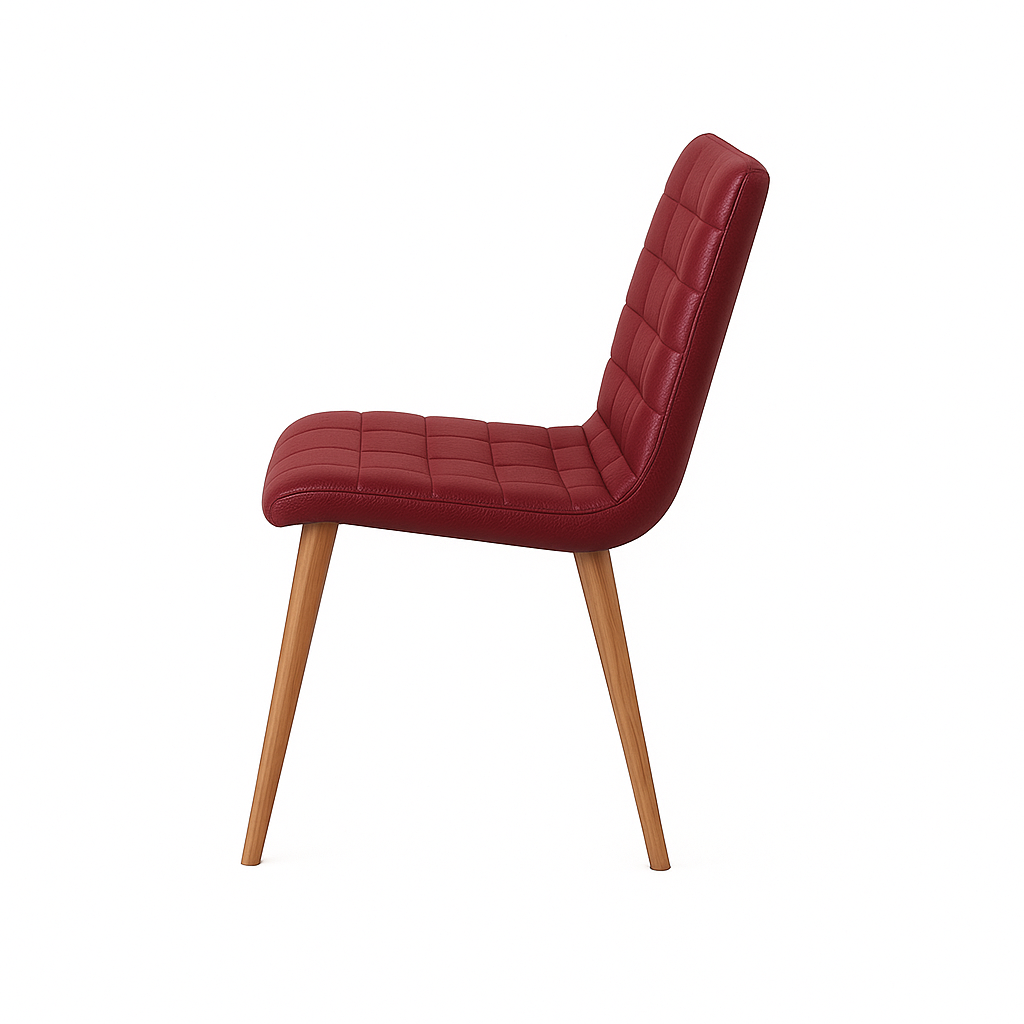 Scaun piele BEJ | model RIGA
