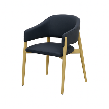 Scaun piele VERDE | model ALMA