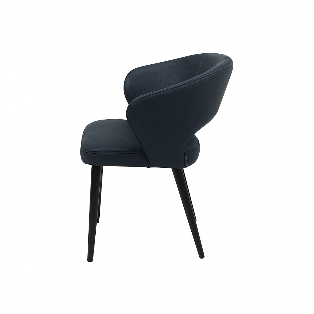 Scaun piele GALBENA | model CASIUS