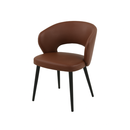 Scaun piele GALBENA | model CASIUS