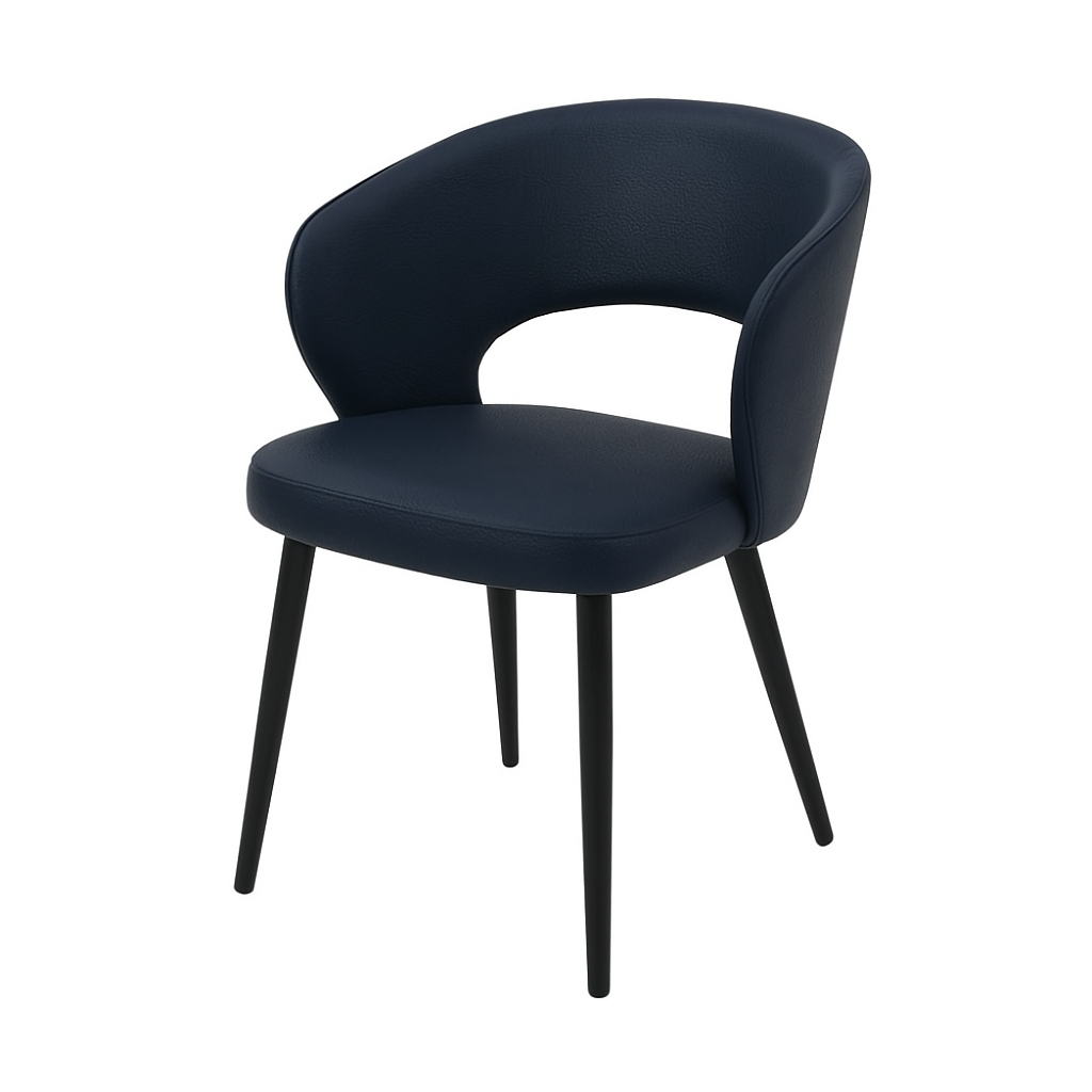 Scaun piele GALBENA | model CASIUS