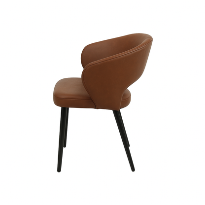 Scaun piele GALBENA | model CASIUS