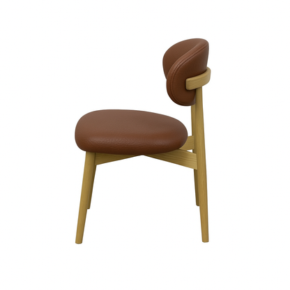 Scaun piele VERDE | model MELISSA