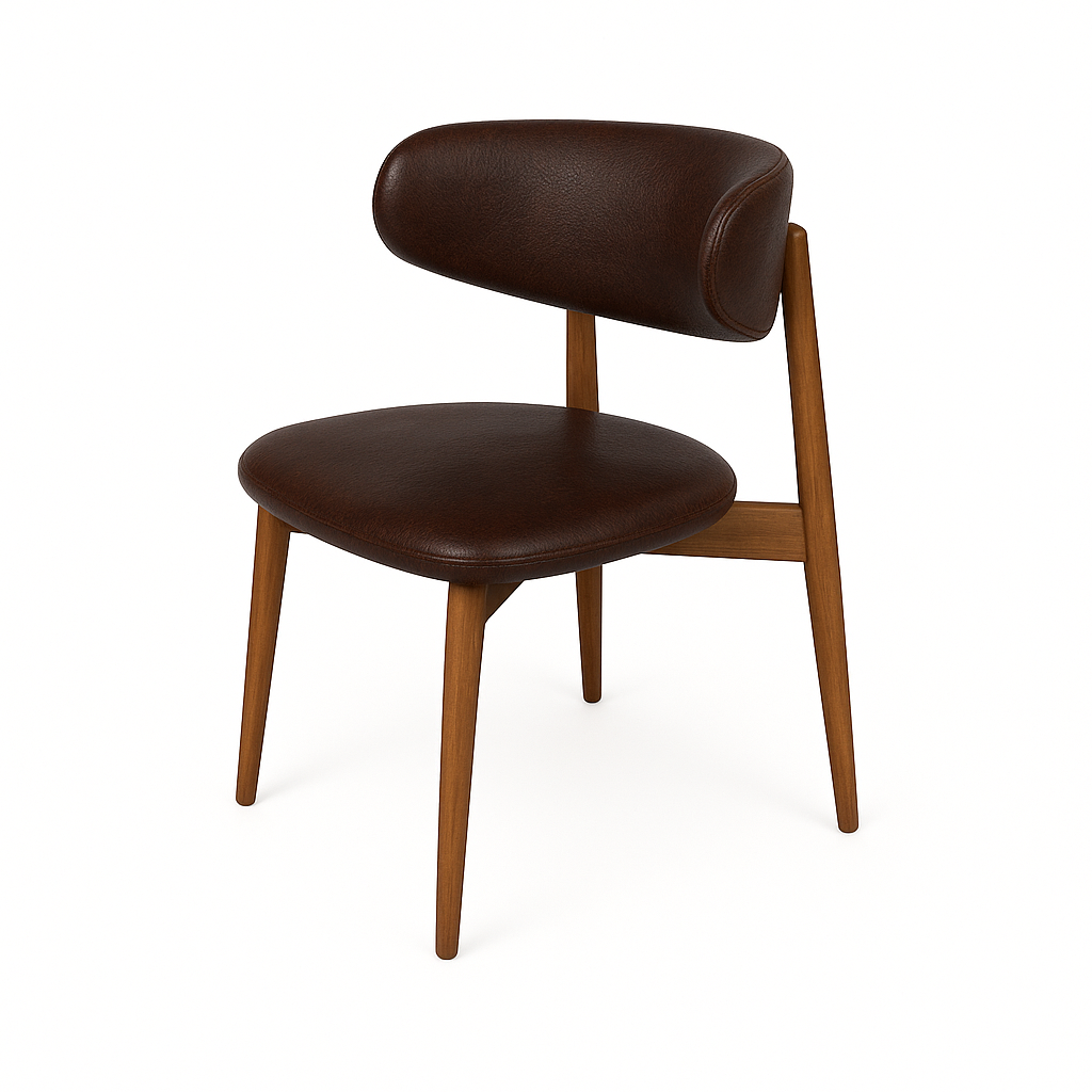 Scaun piele MARO INCHIS model OLE